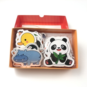 Yimi giấy động vật PVC GIÁO DỤC THẺ <span class=keywords><strong>FLASH</strong></span> học tập Card đồ họa trò chơi với tùy chỉnh dịch vụ in ấn - Product Image 1