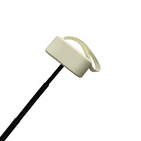 Parapluie de poche compact noir anti-UV, modèle capsule 5 plis, idéal pour la promotion - Meilleure vente