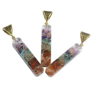 <span class=keywords><strong>Pendentif</strong></span> <span class=keywords><strong>Orgonite</strong></span> des sept chakras, vente en gros, cristaux d'<span class=keywords><strong>orgonite</strong></span> - Product Image 4