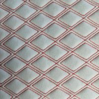 Tissu d'ameublement de voiture en vinyle cuir résistant aux rayures pour sièges de voiture, tissu gaufré brodé matelassé PVC souple rouleaux de cuir
