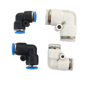 PV Series Plastics Elbow Push in Fitting Air Pneumatic Fittings <b>Quick</b> Tube <b>Connector</b> Parts for Air Accessories - Product Image 2