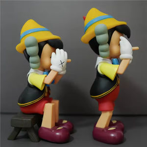 Red roja grandes adornos bandeja Elder Brother pulpo <span class=keywords><strong>TV</strong></span> gabinete sofá decoración resina sala de estar estante Almacenamiento de llaves modelo patrón - Product Image 5