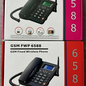 Téléphone fixe sans fil GSM double carte SIM TS-6588 avec radio FM - Product Image 4