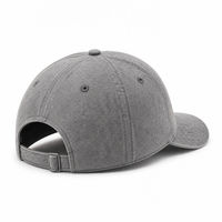 Casquette de baseball OEM en nylon uni délavé, douce, à six panneaux, en sergé, pour la vente en gros en vrac aux distributeurs et importateurs