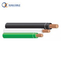 Cable Eléctrico THWN THHN, Cable Aislado de PVC Puro Personalizado de 2 Núcleos para Altavoz, Estándar Estadounidense, Calibre 8/10/12/14 AWG, Cobre