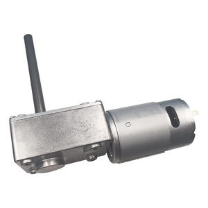 Self-Locking Reduction Motor 36V High Torque <b>Worm</b> Gear Low Speed Brushed DC Motor for Smart Home Valves - Product Image 3