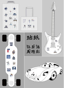 ZY1302C 50 pièces Nouveaux autocollants <span class=keywords><strong>Dallas</strong></span> Cowboys imperméables pour décorer les carnets, les skateboards, les vélos, les bagages, les jouets pour adolescents et enfants - Product Image 5