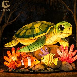 Lanterne de festival champignon mutant grand format SGL27 – Installation d'éclairage décoratif extérieur pour projets de festivals et espaces publics - Product Image 2