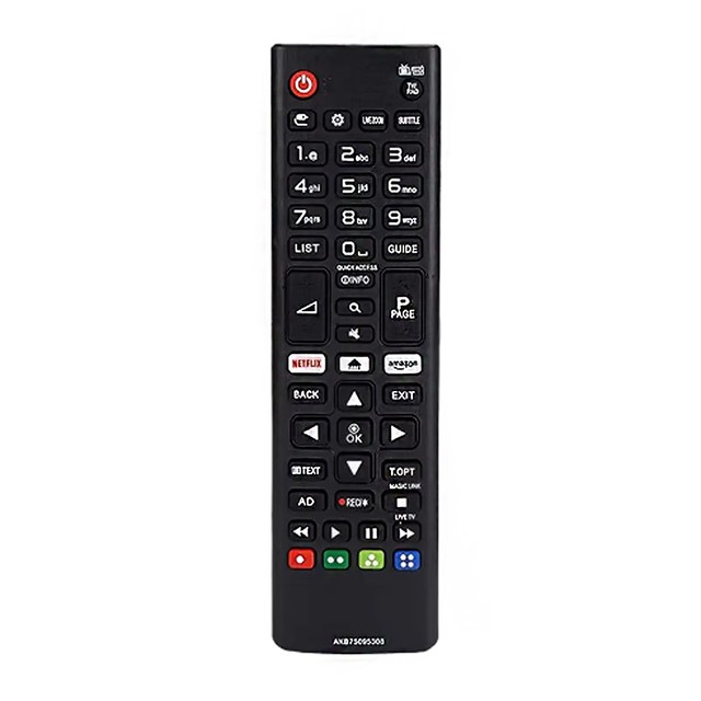 AKB75095308 Waterproof Remote Control for LG Smart TV Universal LED LCD HDTV 3D Models Fixed Code