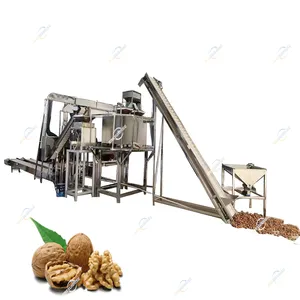 Sheller Electric Price Equipment Nuts Walnut Kernel Peeling Opening Breaking Breaker Dehuller Machine