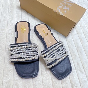 Zapatos Za para mujer, zapatos planos hechos en China con perlas, estilos africanos, zapatos de talla grande 2024 - Product Image 4