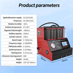 Máquina Limpiadora y Probador <span class=keywords><strong>de</strong></span> <span class=keywords><strong>Inyectores</strong></span> <span class=keywords><strong>de</strong></span> Combustible Piezoeléctricos GDI EFI FEI, Limpiador y Probador <span class=keywords><strong>de</strong></span> <span class=keywords><strong>Inyectores</strong></span> <span class=keywords><strong>de</strong></span> Combustible <span class=keywords><strong>de</strong></span> 6 Cilindros - Product Image 6