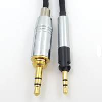 Neuer Großhandels-Steckverbinder aus Messing, verchromt, matt vergoldet, männlicher Anschluss, Audio- und Videoadapter.