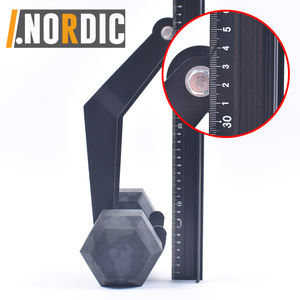 Ensemble de 2 poignées de marche d'agriculteur poignées de transport d'agriculteurs équipement d'exercice portable cibles fessiers veaux avec crochet d'haltère - Product Image 4