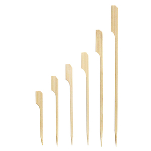 Bambus pastel cepillo barbacoa <span class=keywords><strong>Kebab</strong></span> venta manija de bambú de cóctel de bambú de comida recoge Teppo palos para Kabob - Product Image 6