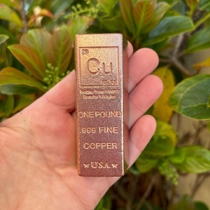 Lingotes de Cobre Bronce de Alta Pureza 99.99999%, Alta Resistencia a la Tracción, Redondos, 25 kg, para Sistemas de Equipos Térmicos - Product Image 1