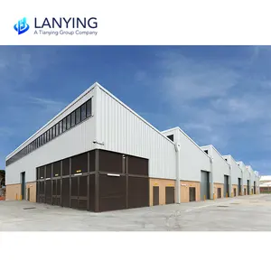 Frame Factory Direct Supplier Large Metal Warehouse/factory Industrial Shed Roof Steel Structure Warehouse Building Material