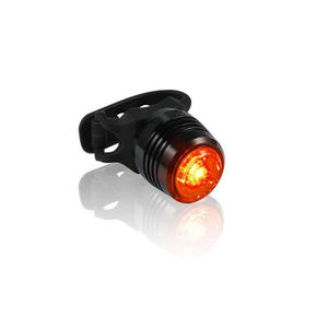 Bicycle <b>Rear</b> <b>Light</b> Led Waterproof Rechargeable Aluminum Alloy 4 Modes Black Cycling Gear Mountain Bike <b>Light</b> - Product Image 5