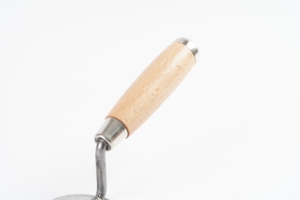 Outils de construction professionnels, truelle de maçonnerie en acier au carbone, truelle à langue de chat avec manche en bois dur - Product Image 4