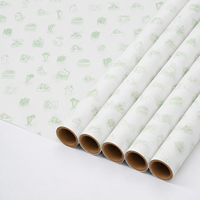 Emballage en papier nid d'abeille en aluminium vierge jetable, écologique, résistant à la graisse et à l'eau, pour hamburger et sandwich