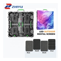 Écran LED géant étanche P2.97 pour scène, mur vidéo, concert, location d'écran LED extérieur P2.6 P3.91 P4.81