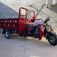 Tricycle à moteur à essence de haute qualité, grande capacité de chargement, 200 cm³, tricycle à trois roues, moto agricole motorisée en vente