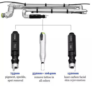 Laser Pico Vert Nd:YAG Portable pour l'Élimination des Taches de Chloasma et de Café, Sans Cicatrice, Certifié CE, 3000W, Utilisation Corporelle - Product Image 6