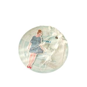 Sucre Poème Série Floral Dentelle Notes Autocollantes 6 Types DIY Décoratif Papier Message Note Manuels Ange Style Dentelle Fleur Histoire - Product Image 5