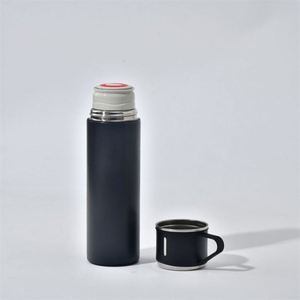 Bouteille d'eau isotherme en acier inoxydable pour voyage en extérieur, tasse à café ou à thé, gourde sous vide avec couvercle, idéale pour un coffret cadeau - Product Image 3