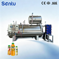 Autoclave à pulvérisation DOSH à chauffage rapide avec contrôle précis de la température, conception compacte, pour petites et moyennes usines