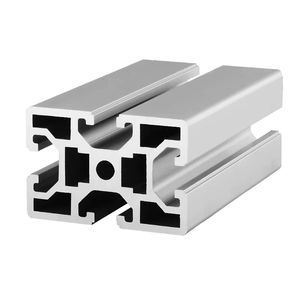 Tùy chỉnh CNC T5 40*60mm t khe cắm Bạc Anodized NHÔM VUÔNG đùn hồ sơ 4060 dây chuyền lắp ráp công nghiệp khung T5-T8 - Product Image 1