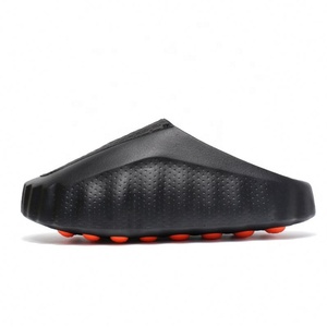 Zuecos para Hombre, Transpirables, de Verano, con Punta Abierta, Suela Suave de EVA, Antideslizantes, con Suela de Goma, Zapatos Casuales - Product Image 4