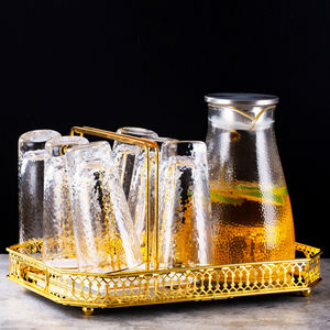 <span class=keywords><strong>En</strong></span> vrac ustensile de cuisine verre thé tasse d'eau suspendus stockage sur support <span class=keywords><strong>or</strong></span> organisateur et support pour tasse - Product Image 2