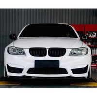 Kit carrosserie pare-chocs avant et arrière pour BMW Série 3 E90 Pré-lci 2005-2008 Mise à niveau style M3 M4 Kits carrosserie Pièces automobiles