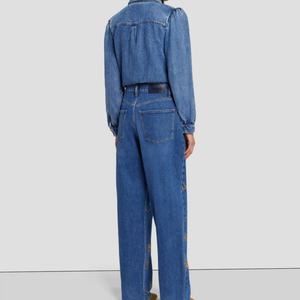 Jeans baggy rétro brodés personnalisés des années 90 pour femmes - Product Image 5