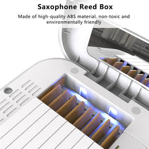 Etui à anches pour saxophone <span class=keywords><strong>solo</strong></span> UVC + UVA Double lampe ultraviolette Perles Embouchure Boîte <span class=keywords><strong>de</strong></span> nettoyage - Product Image 5
