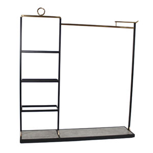 Cintre de vêtements meubles montage <span class=keywords><strong>chevalet</strong></span> en métal présentoirs <span class=keywords><strong>pour</strong></span> magasin de détail Boutique magasin étagères vêtements présentoir - Product Image 1