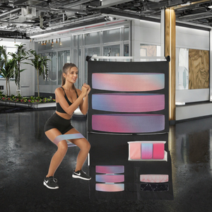 Set di Fasce Elastiche in Cotone per Allenamento, Bande di Resistenza per Palestra e Fitness, Livello Avanzato per Yoga ed Esercizi, Fasce per Anca e Loop per Glutei - Product Image 3