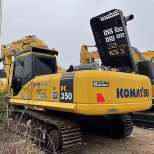 Chino barato usado Japón Komatsu PC350 35 toneladas equipo de movimiento de tierras excavadora con alta calidad para la venta - Product Image 6