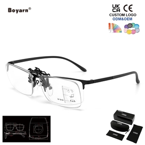 Gafas Progresivas Multifocales Boyarn para Ver de Cerca y de Lejos, Zoom Automático Inteligente, Anti Luz Azul, Clip para Gafas de <span class=keywords><strong>Presbicia</strong></span> - Product Image 1