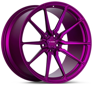 Rines Forjados de una Pieza en Bronce Cepillado HF-5 de 18, 19, 20, 21, 22 y 24 Pulgadas, 5x100/5x115/5x120/5x127 para <span class=keywords><strong>BMW</strong></span> X3, <span class=keywords><strong>M4</strong></span>, 630i, Lexus <span class=keywords><strong>RC</strong></span> F, LC500 - Product Image 2