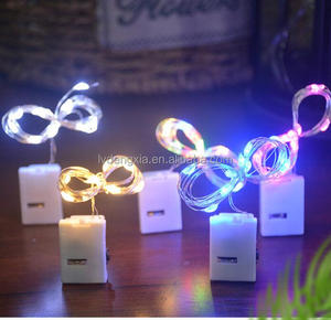 Dây Đồng Cổ Tích đèn 2m 20LED Vòng hoa đầy sao chuỗi đèn Pin hoạt động LED <span class=keywords><strong>Firefly</strong></span> String ánh sáng cho Giáng sinh - Product Image 3