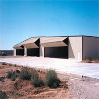 Almacén de Estructura de Acero Moderno, Construcción Prefabricada, Diseño Metálico, Modelo RT S80