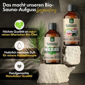 NORDHOLZ Concentré Biologique pour Infusion de Sauna Huiles Essentielles Naturelles Pures # 11 Sans soucis 100 ml Citronnelle Franconia Allemagne - Product Image 3
