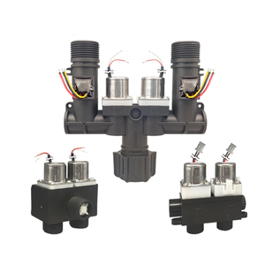 Válvula Solenoide de Plástico Bistable de Tres Vías Goldenland DC 3V 6V 9V 12V 24V, 1 Entrada y <span class=keywords><strong>2</strong></span> Salidas - Product Image 1