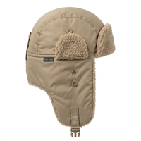 Chapeau d'hiver en fausse fourrure sherpa, coupe-vent, avec cache-oreilles, style aviateur, 100% polyester, unisexe, pour le ski et les voyages en plein air