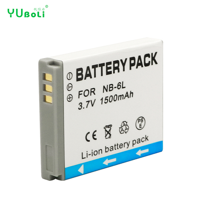 NB-6L NB6L NB 6L NB-6LH Replacement Battery for Canon IXUS 310 SX240 SX275 SX280 SX510 SX500 HS 95 200 105 210 300 S90 S95