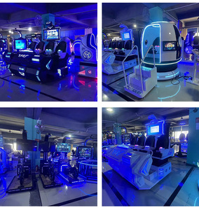 เกมแข่งรถอลูมิเนียม 9D ความจริงเสมือนสำหรับใช้ในร่ม/กลางแจ้ง สำหรับบ้าน โรงเรียน ห้างสรรพสินค้า - Product Image 6