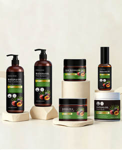 Fourniture d'usine Huile de Batana Kit de revitalisant nourrissant biologique Repousse Anti-chute de cheveux Shampooing pour cheveux noirs pour la croissance des cheveux - Product Image 6