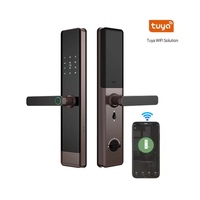 Prix de gros Tuya WiFi Smart Lock pour une utilisation intelligente à la maison, serrure de porte numérique prenant en charge le code d'application empreinte digitale NFC déverrouiller
